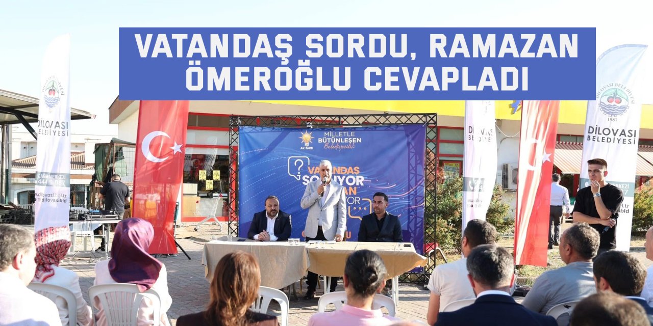Vatandaş sordu, Ramazan Ömeroğlu cevapladı