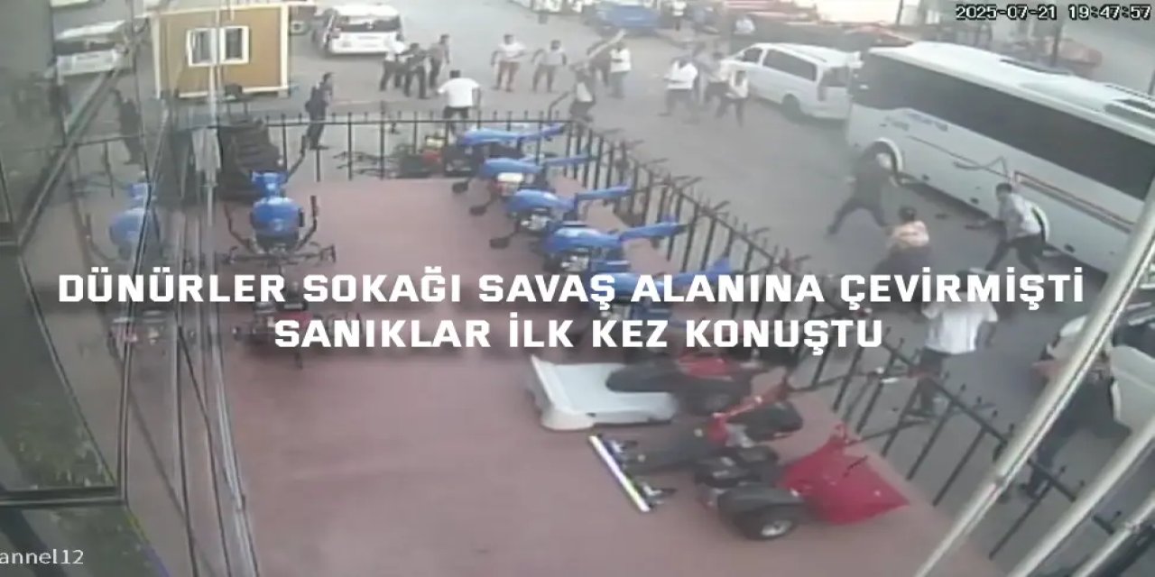 Dünürler sokağı savaş alanına çevirmişti, sanıklar ilk kez konuştu