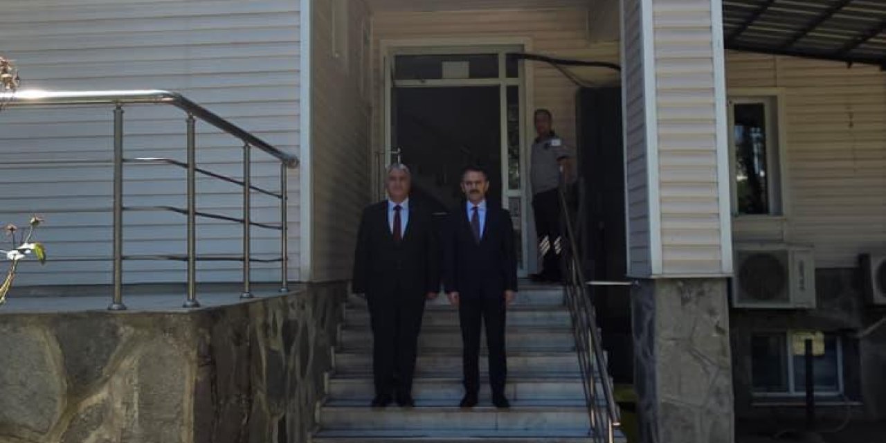 Vali Aktaş'tan Liman  Başkanlığına Ziyaret