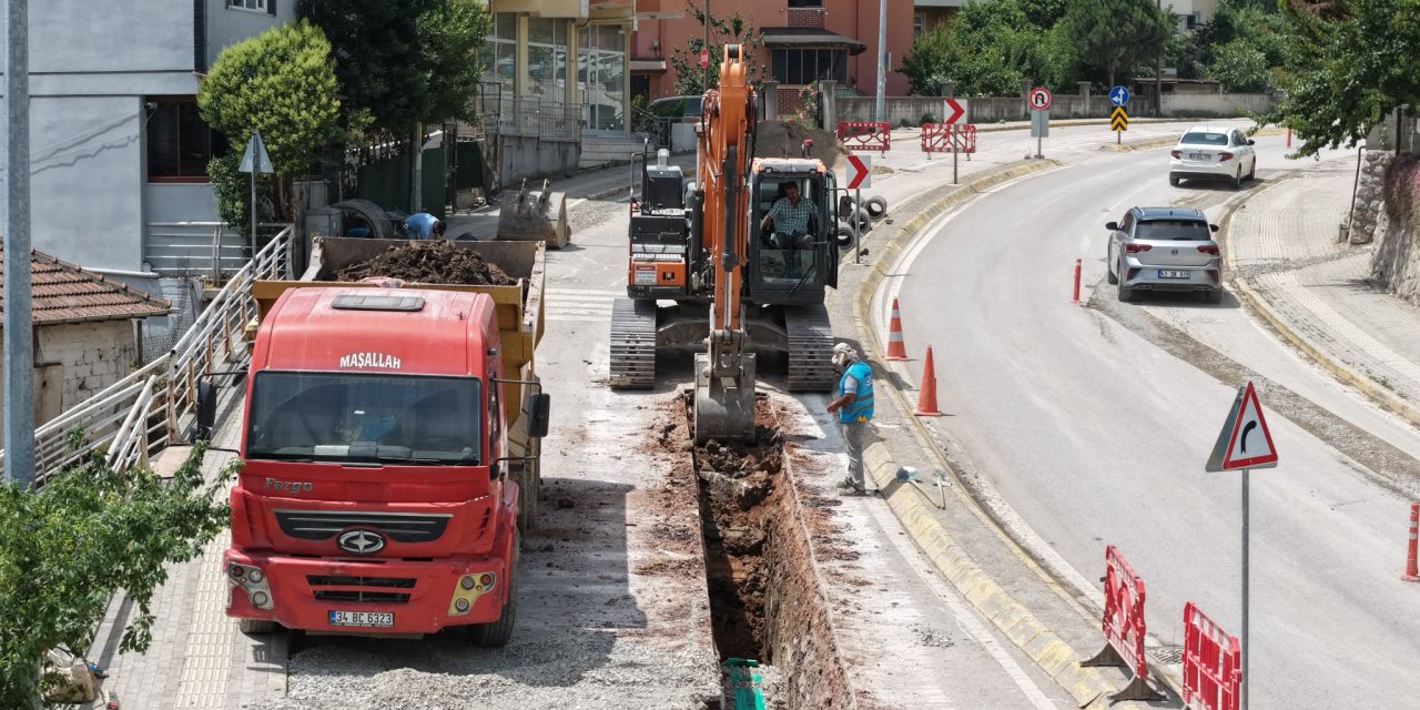 Derince’nin altyapısı güçleniyor