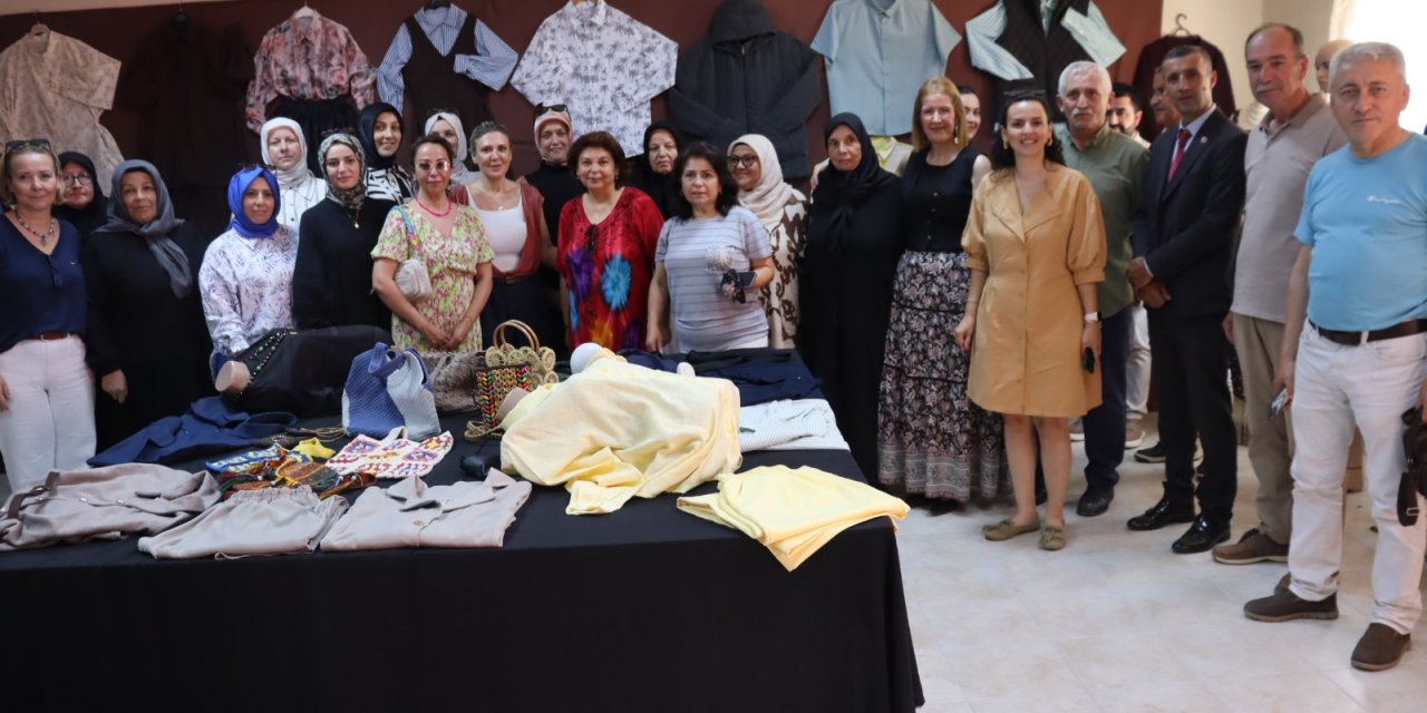 Sapakpınar’da  yıl sonu sergisi