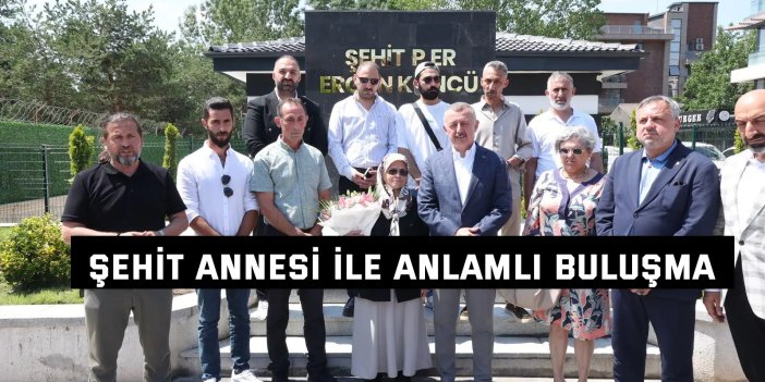 Şehit Ergün Köncü’ye vefa