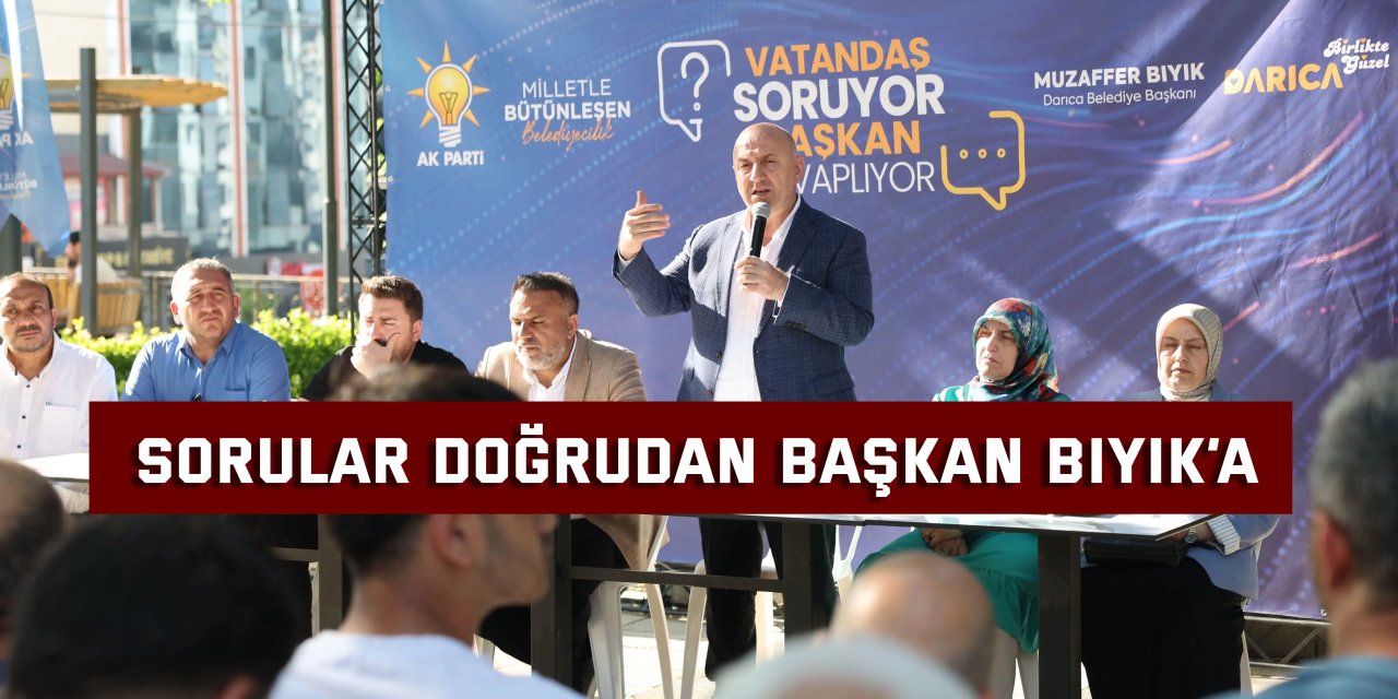 Vatandaş başkan buluşmaları devam ediyor