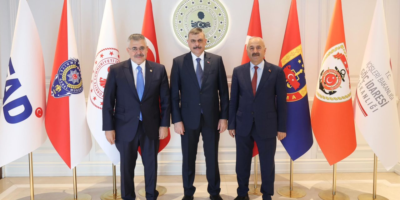 Büyükgöz’den İçişleri Bakanı Çiftçi’ye Ziyaret