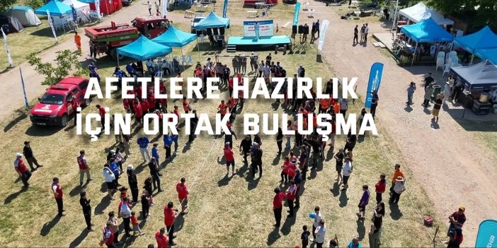 Afet kahramanları eğitim kampında