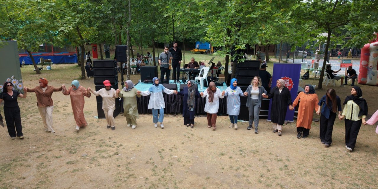 Başiskele'de kadınlar aile pikniğinde buluştu