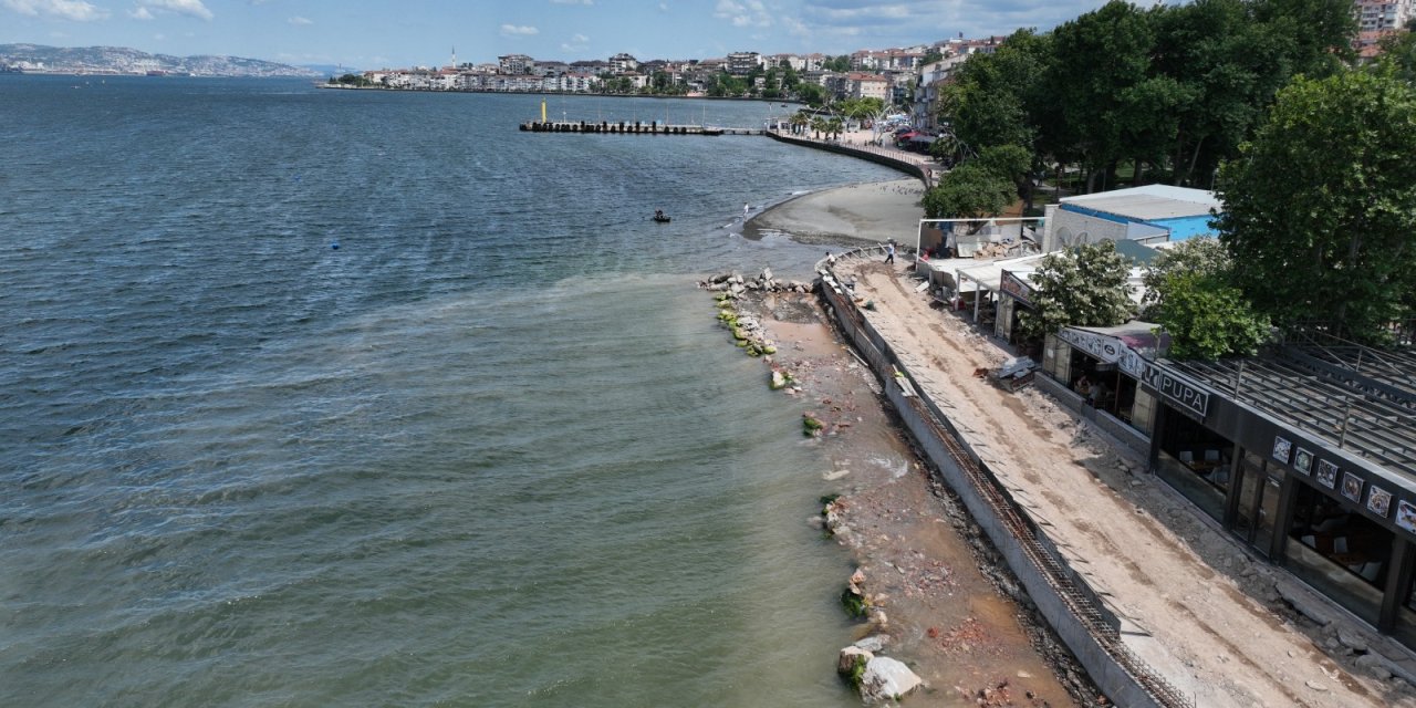 Değirmendere sahili yeni bir yüze kavuşuyor