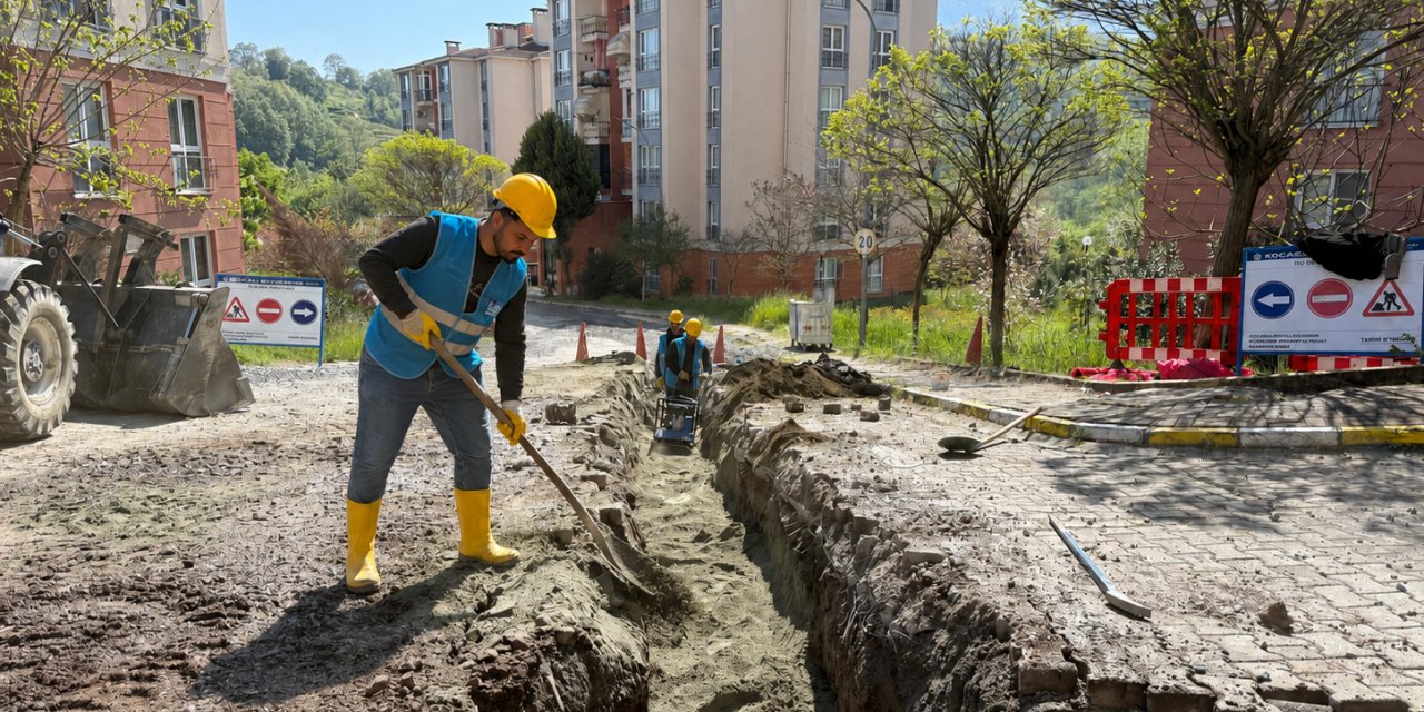 İSU'dan Başiskele'de önemli çalışmalar