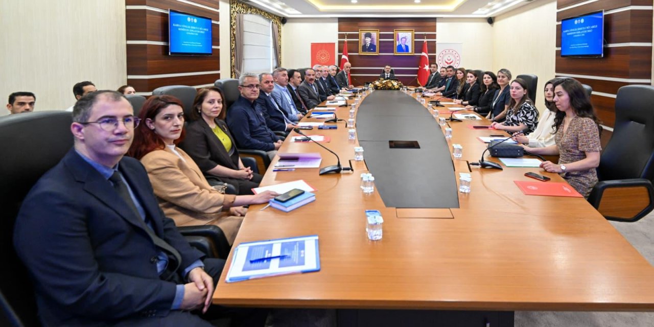 Kadına Yönelik Şiddetle Mücadele  Komisyon Toplantısı Yapıldı
