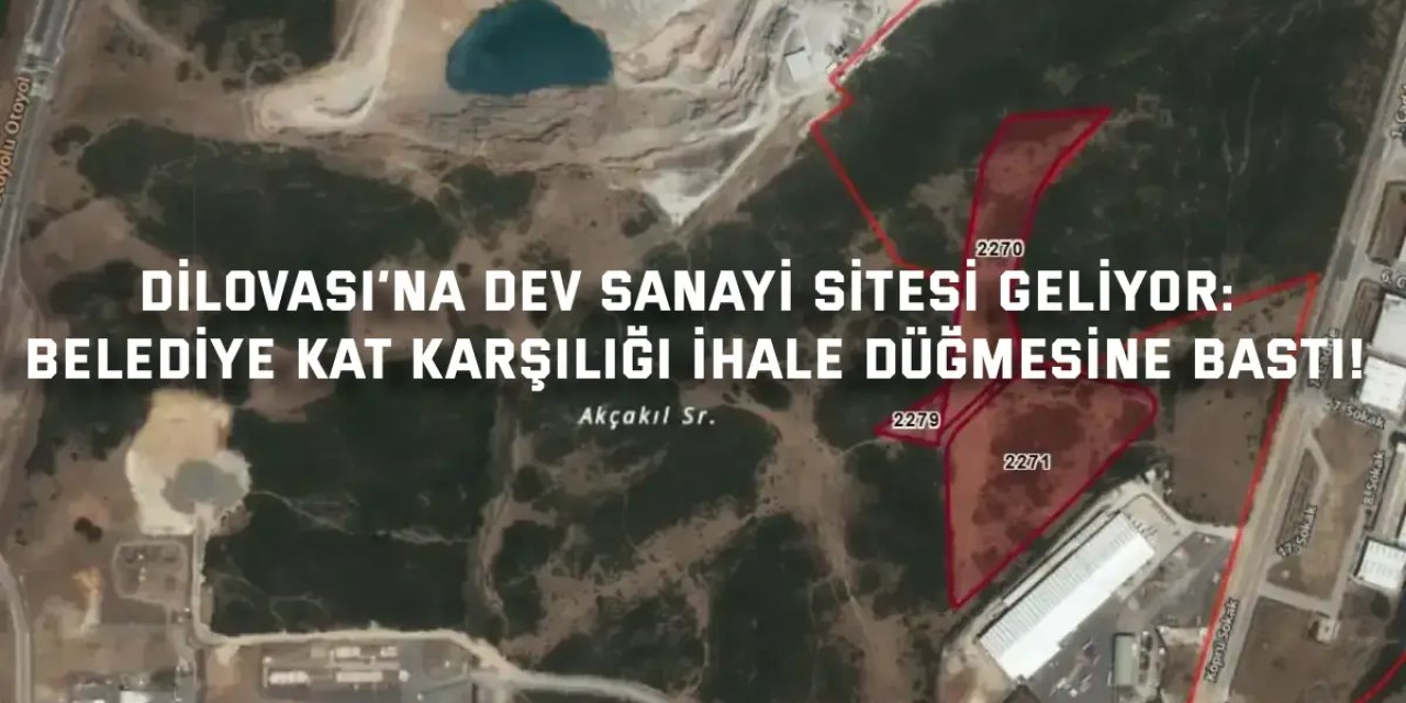 Dilovası’na Dev Sanayi Sitesi Geliyor: Belediye Kat Karşılığı İhale Düğmesine Bastı!