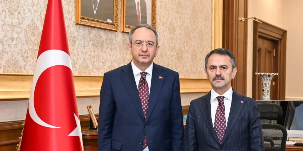 Kaymakam Kubilay’dan  Vali  Aktaş’a Veda Ziyareti