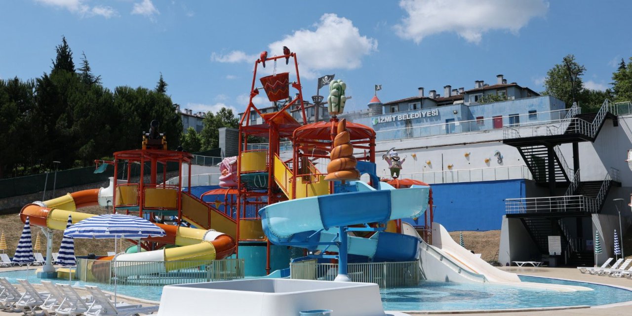 İzmit Belediyesi Aquaparkı yaz sezonunu açıyor