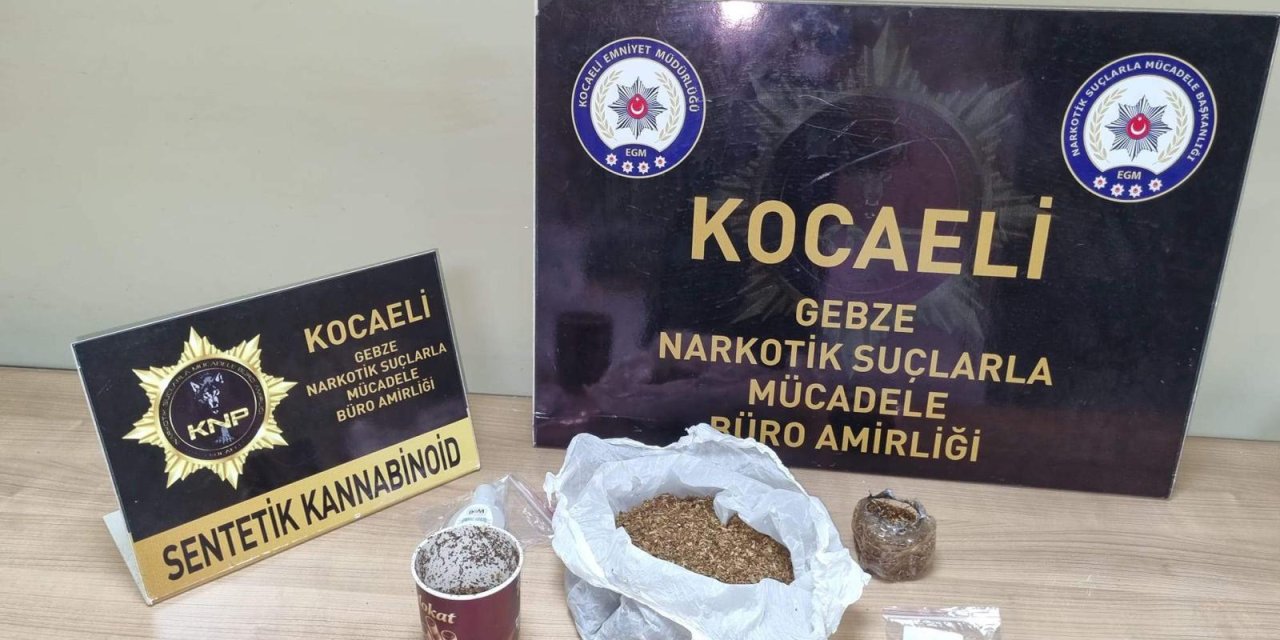 Kocaeli'de uyuşturucu operasyonunda 2 tutuklama