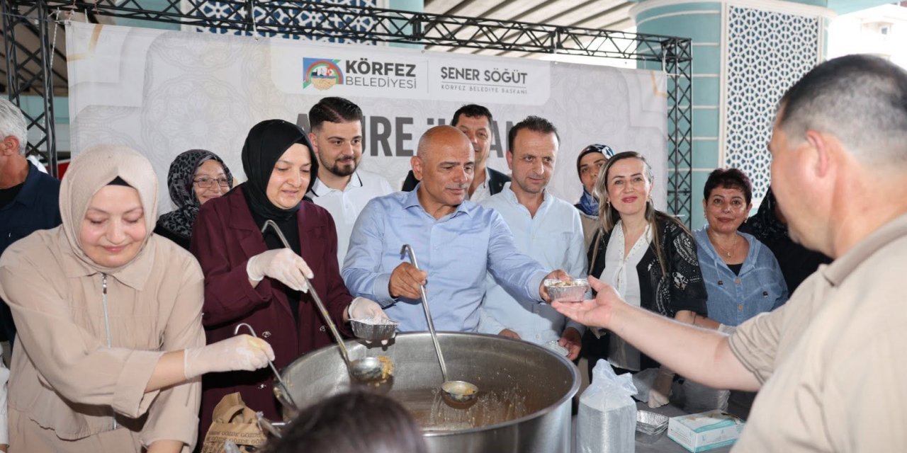 Körfez'de 4 bin kişilik aşure ikramı