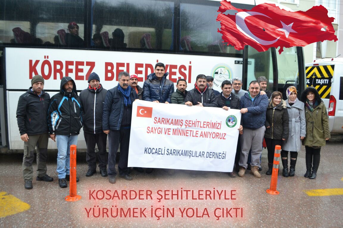 Şehitler için yola çıktılar