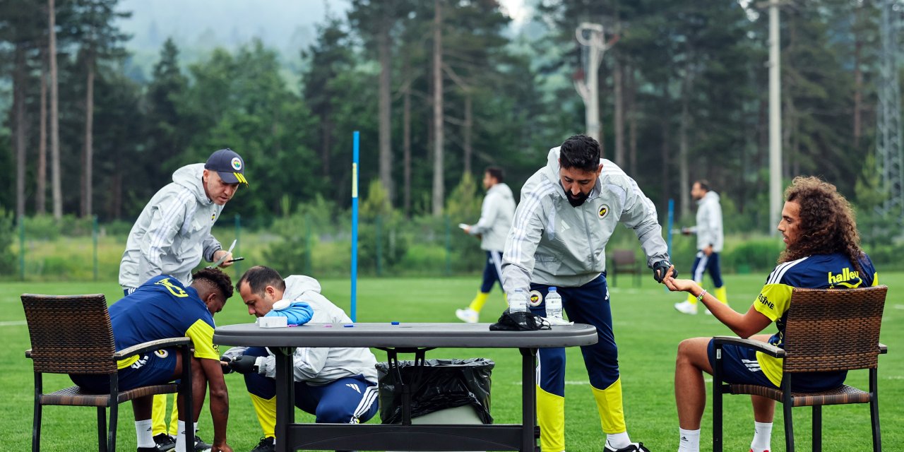 Fenerbahçe'de futbolcular laktat testinden geçti