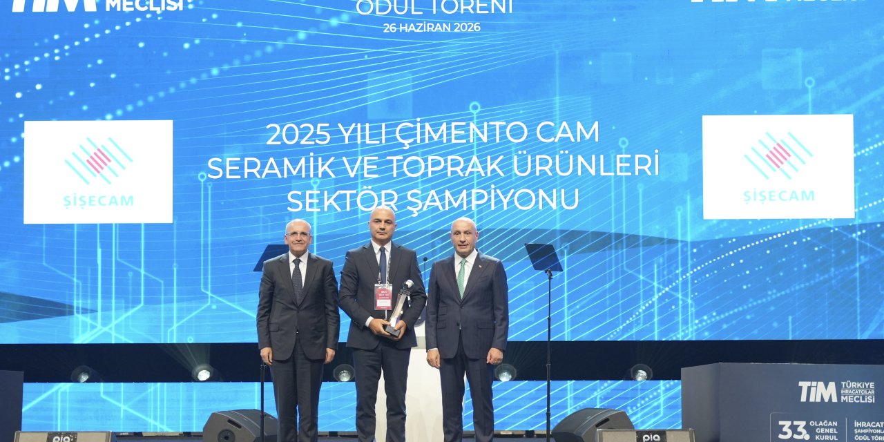 Şişecam “İhracat Şampiyonu” oldu