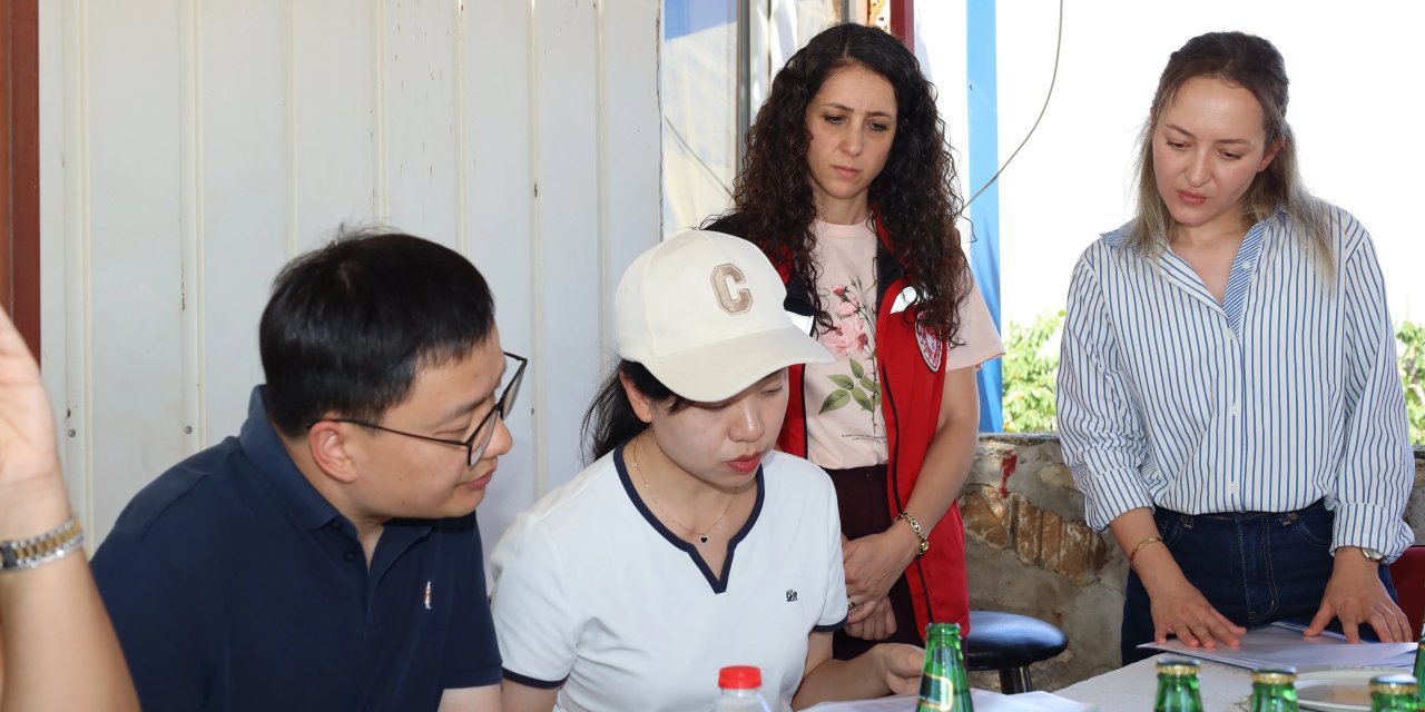 Türk kirazı tek yön  Çin biletini almak üzere