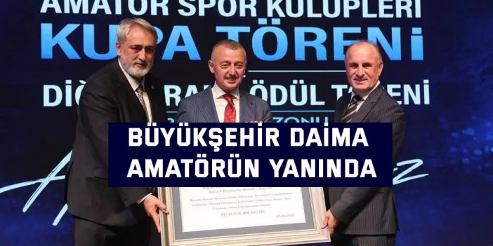 Büyükakın: “7 yılda amatör spora 425 milyon lirayı aşan destekte bulunduk”