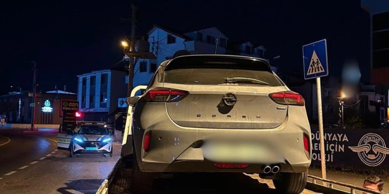 Kocaeli'de korsan taksi denetimi