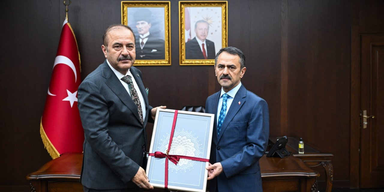 Başsavcı Uslu, Vali  Aktaş'ı Ziyaret Etti