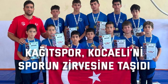 Kağıtspor, Kocaeli’yi  sporun zirvesine taşıdı