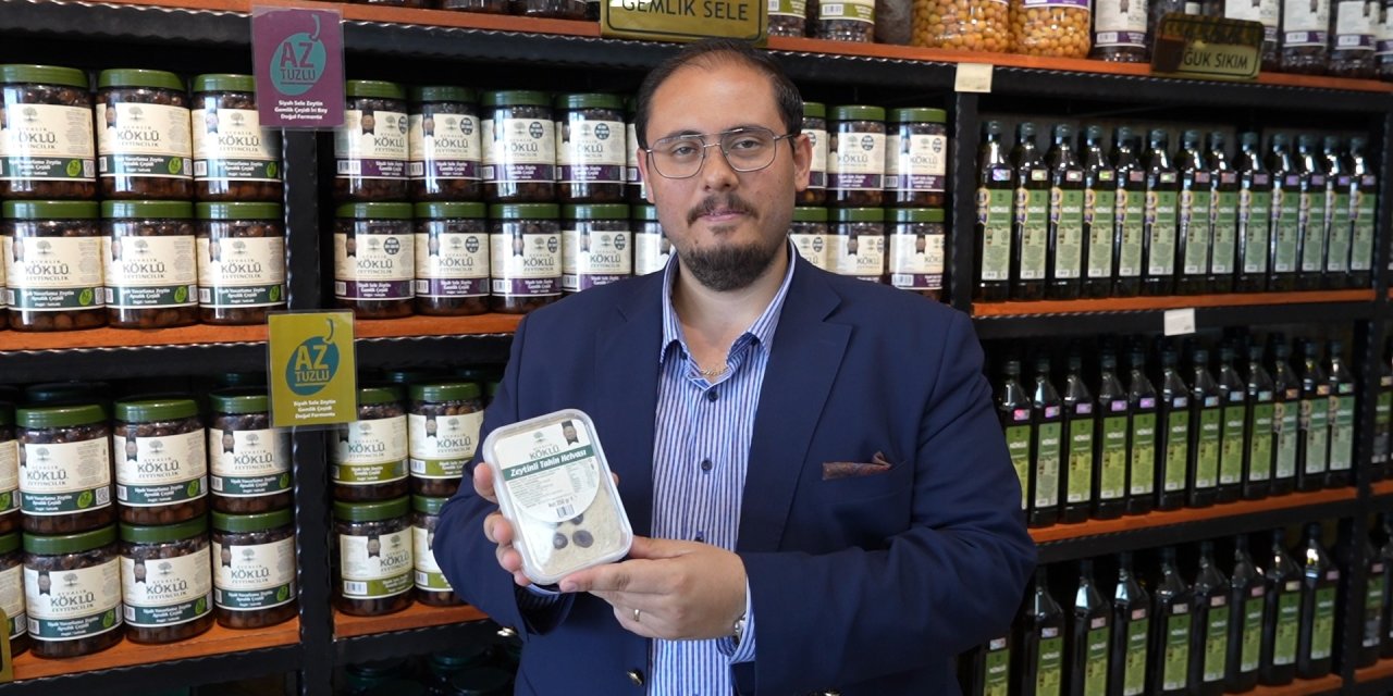 Zeytinli helva yoğun ilgi görüyor