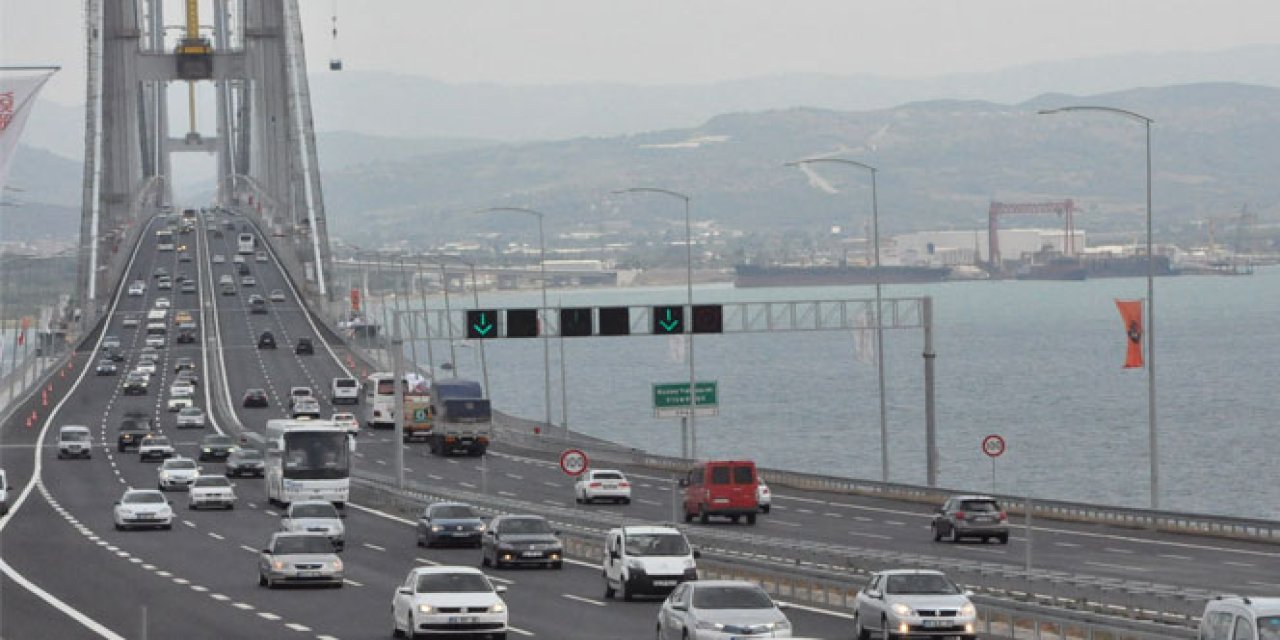 Köprü ve otoyol ücretlerine zam
