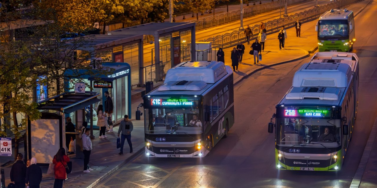 Çevreyi koruyan filo, konforlu ulaşım