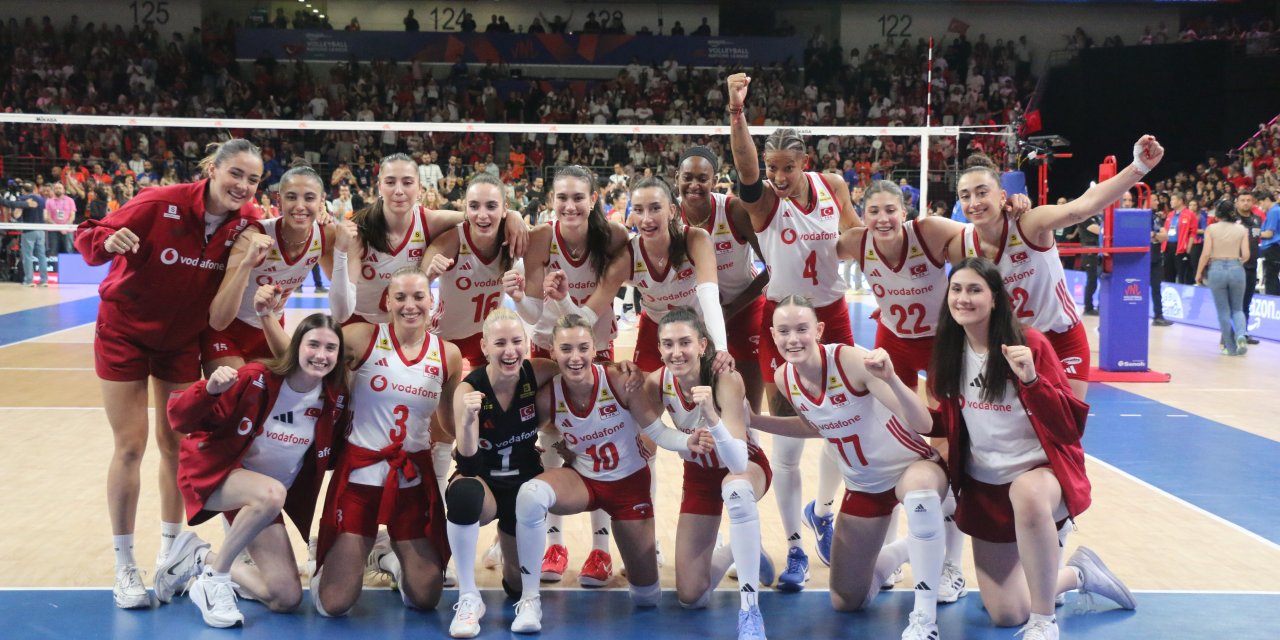 A Milli Kadın Voleybol Takımı'nın,   VNL 3. hafta kadrosu belli oldu