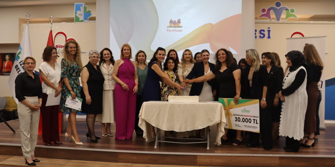 Bağ Projesi’nde kadın  girişimciler ödüllerine kavuştu