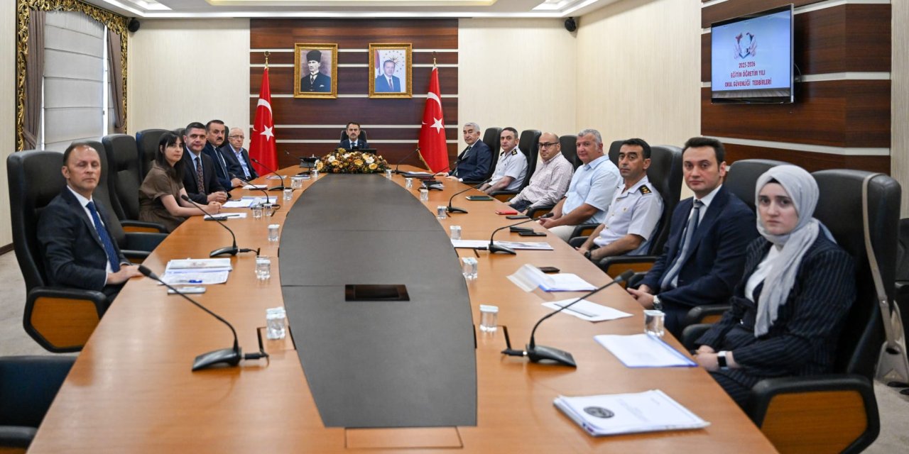 Okul Güvenliği Toplantısı Gerçekleştirildi