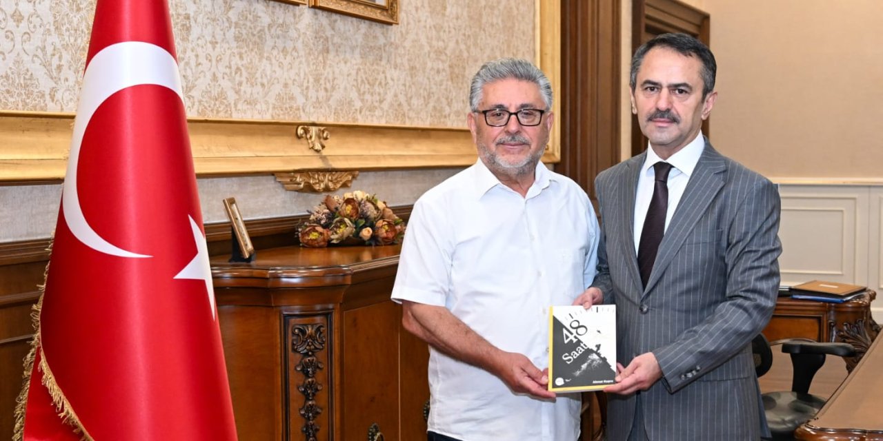 Kıbrıs Gazisinden Vali Aktaş’a Ziyaret