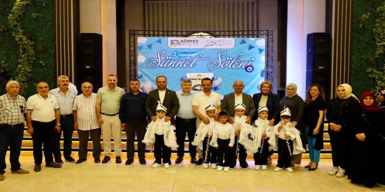 62 çocuk sünnet olmanın sevincini yaşadı