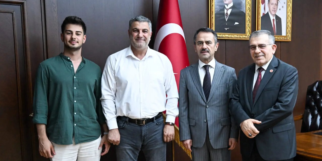 Vali İlhami Aktaş'ı Ziyaret Ettiler