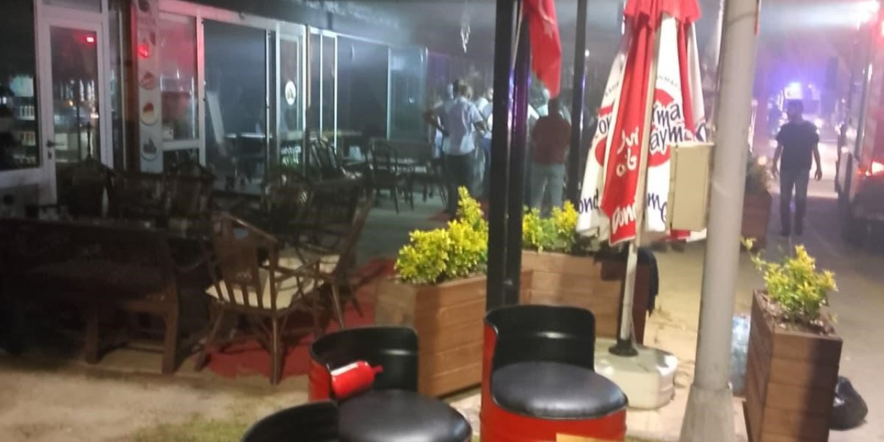 Yangın hasara neden oldu