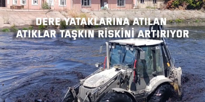 Kocaeli genelindeki dere yataklarında temizlik çalışmaları