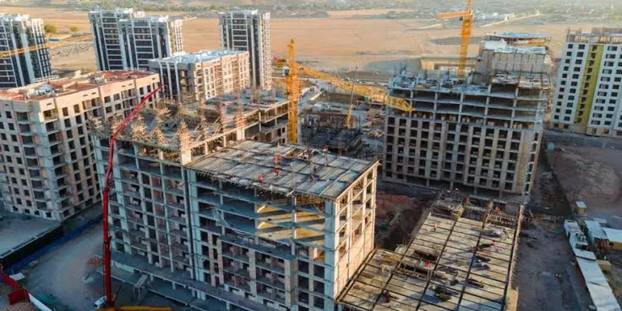 İnşaat maliyet endeksi yıllık yüzde 29,84 arttı