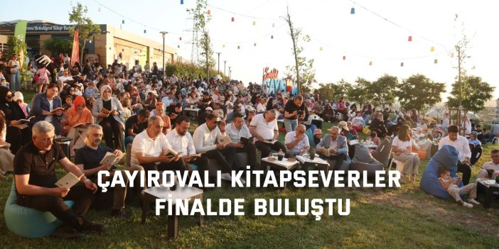 Çayırovalı kitapseverler finalde buluştu