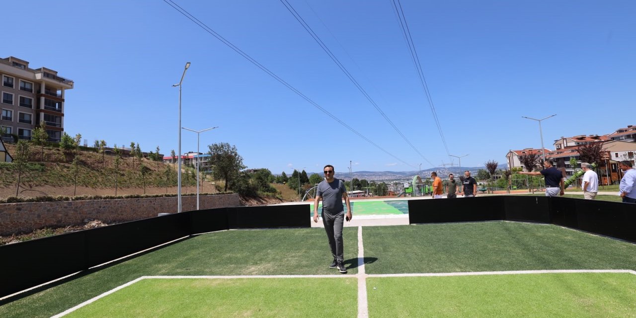 Yeşilyurt Millet Bahçesi açılış için gün sayıyor
