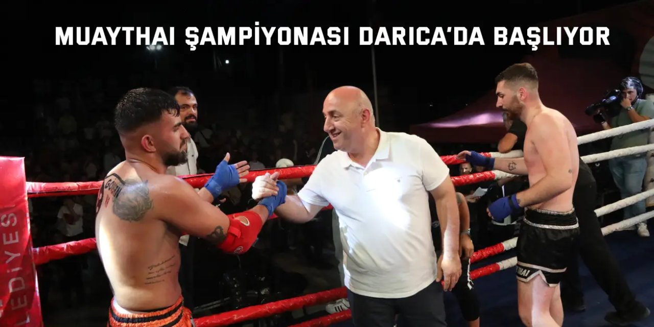 Muaythaı Şampiyonası Darıca’da başlıyor