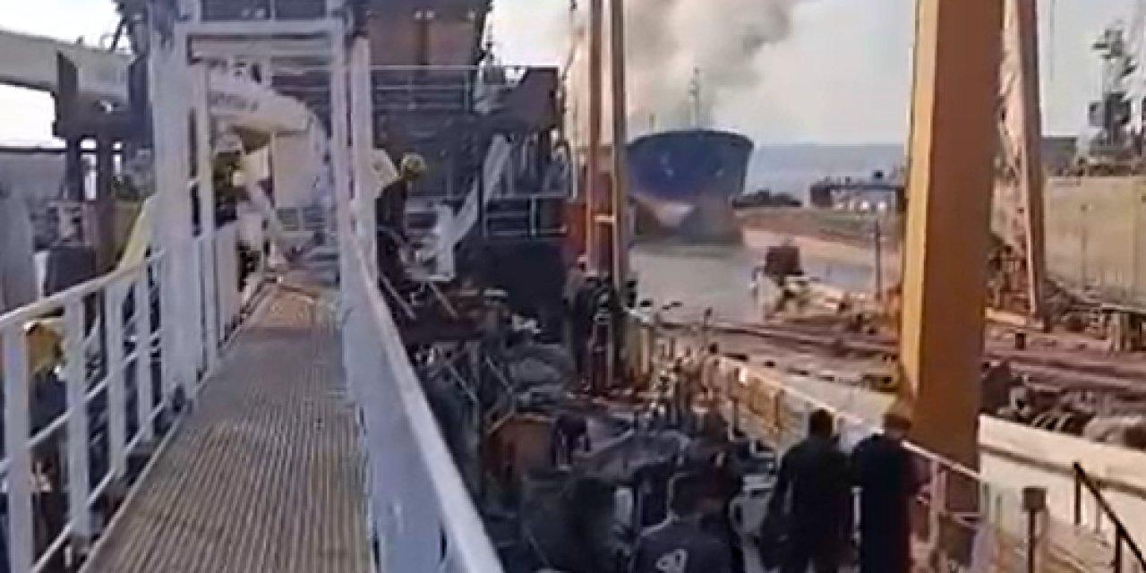 Yalova’da tersanedeki gemide patlama