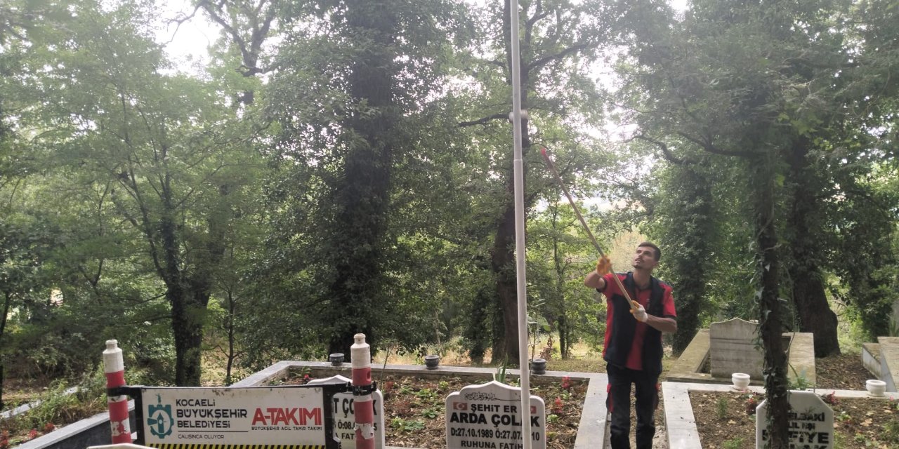 Hakkaniye Şehitliği’ne anlamlı dokunuş