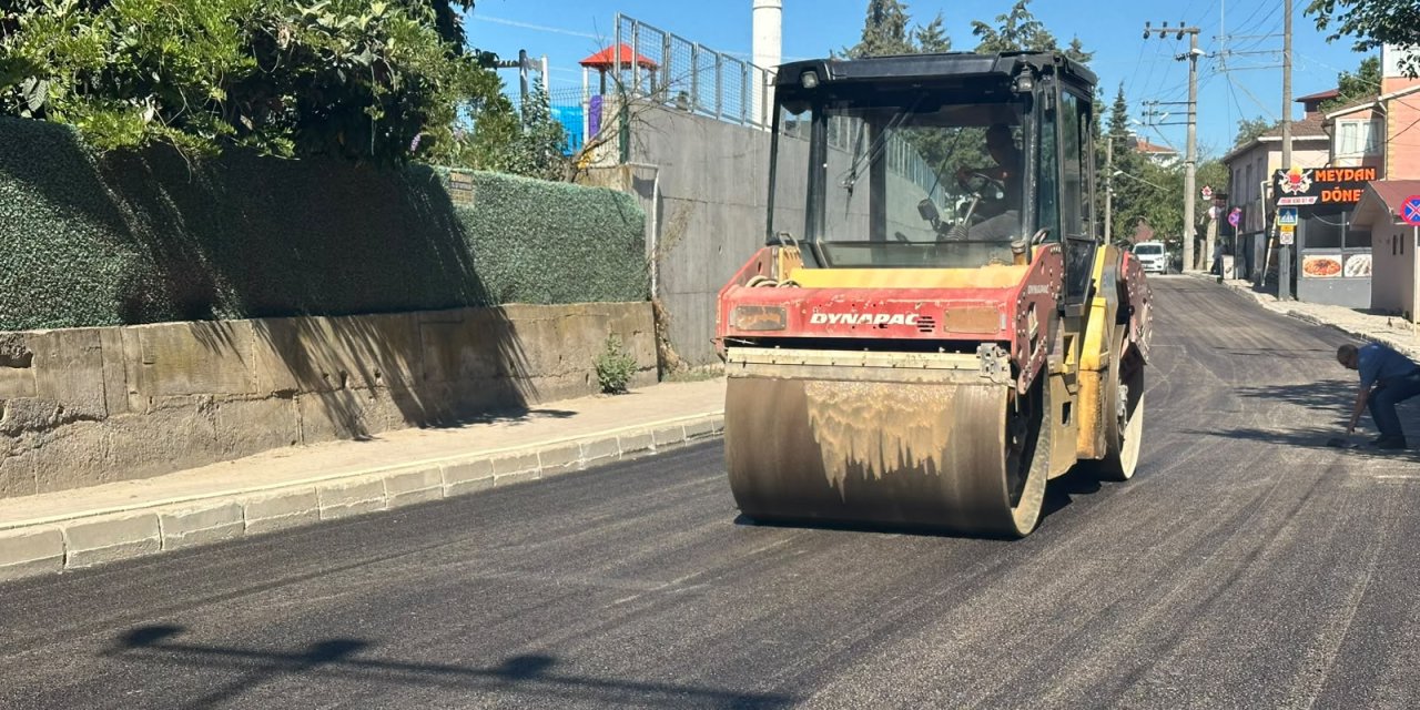 Pelitl'de Asfalt Çalışması Tamamlandı