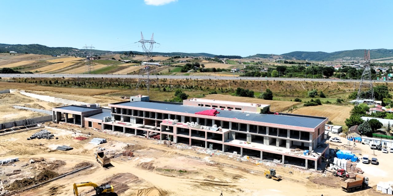 Büyükşehir dev tesiste adım adım ilerliyor