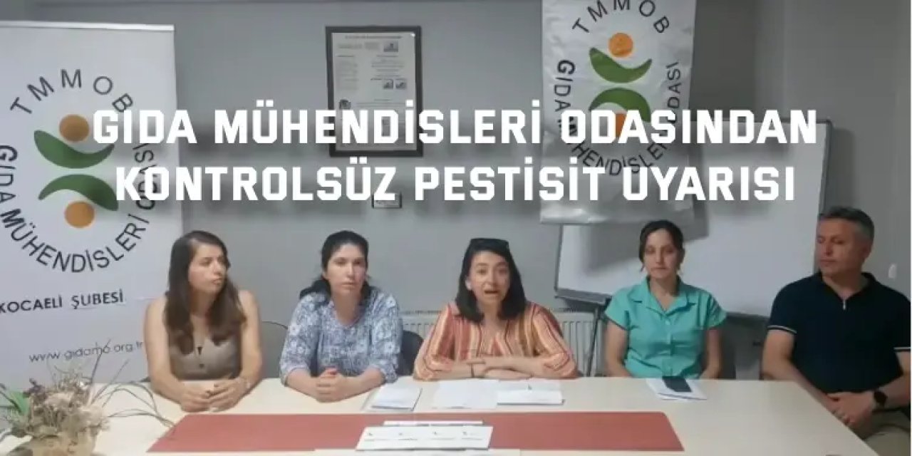 Gıda Mühendisleri Odasından  Kontrolsüz Pestisit Uyarısı