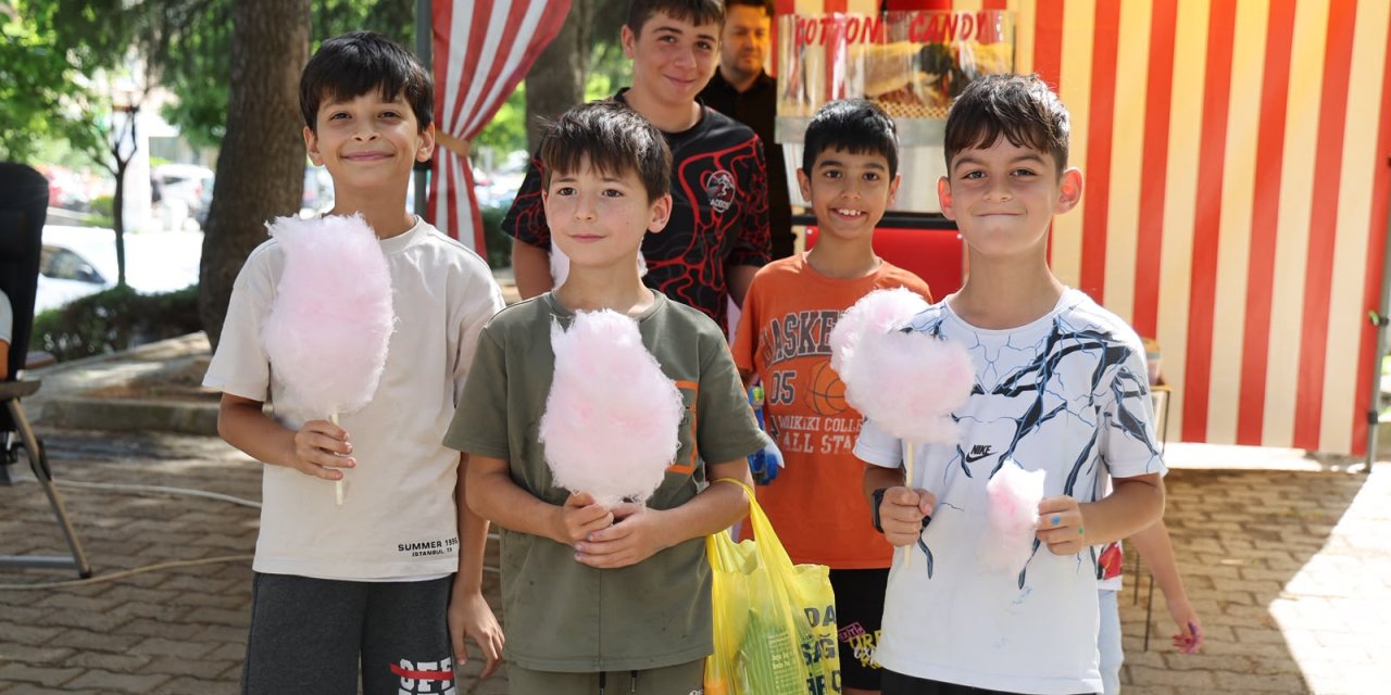 Atölyem Parkta Akşemsettin Parkı'nda Çocuklarla Buluştu