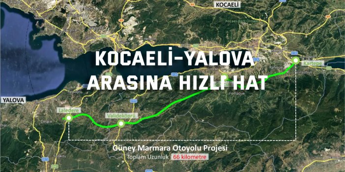 78 kilometrelik dev proje için planlar onaylandı