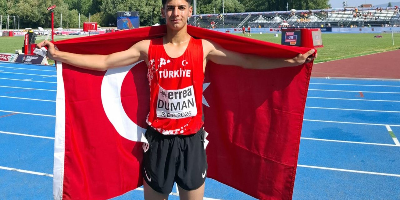Abdulsamet Duman'dan Bronz Madalya