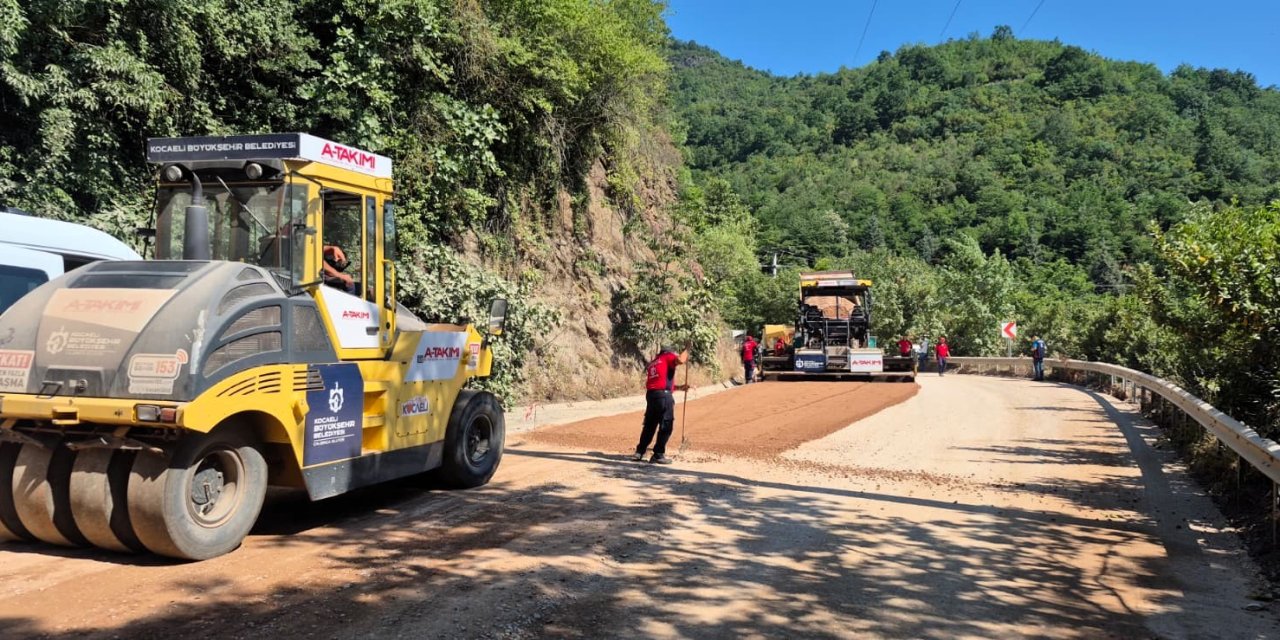 Yuvacık’ta  yollar yenileniyor